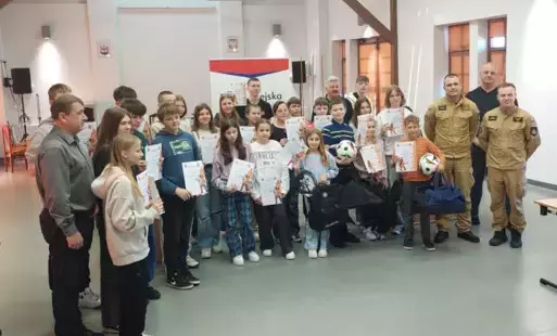 Zdjęcie do Eliminacje gminne Og&oacute;lnopolskiego Turnieju Wiedzy Pożarniczej