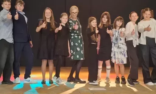 Zdjęcie do SP 2 RECYTUJE I SZKOŁĘ PROMUJE!!!
