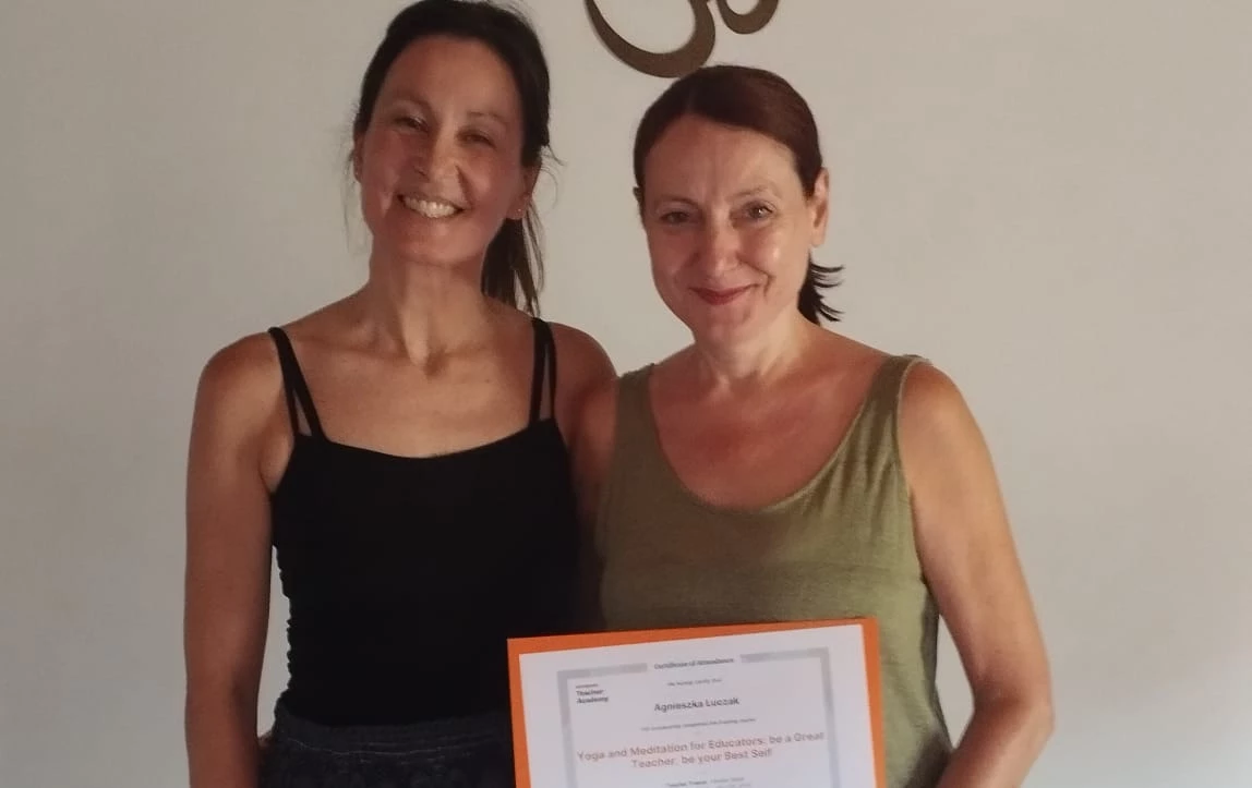 Zdjęcie do SZKOLENIE &bdquo;JOGA I MEDYTACJA DLA NAUCZYCIELI: BĄDŹ ŚWIETNYM NAUCZYCIELEM, BĄDŹ NAJLEPSZYM SOBĄ&rdquo; &ndash; PROGRAM ERASMUS+
