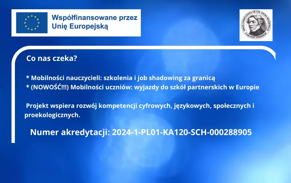Zdjęcie do Akredytacja Erasmus+ - MAMY TO!!!