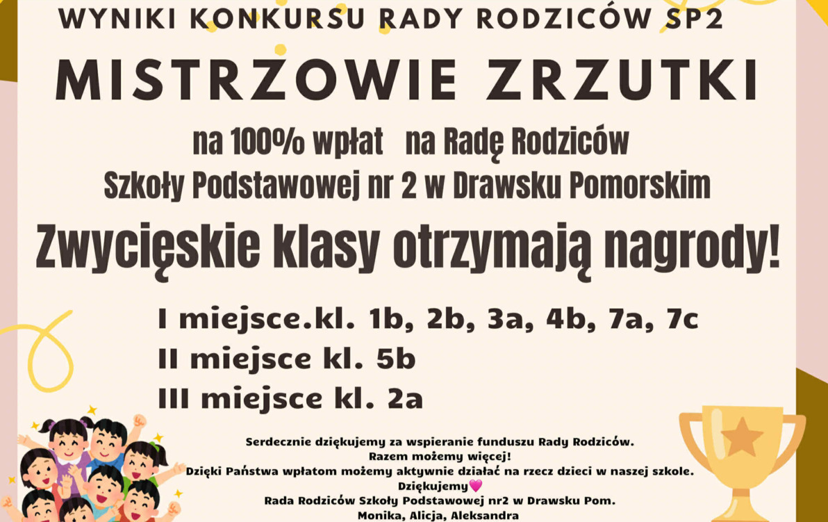 Zdjęcie do Rada Rodzic&oacute;w - wyniki konkursu