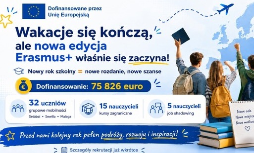 Zdjęcie do Nowy rok szkolny, nowe możliwości z Erasmus+