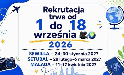 Zdjęcie do Rusza rekrutacja uczni&oacute;w do programu Erasmus+
