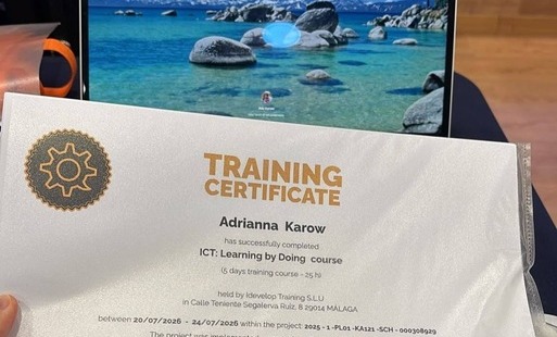 Zdjęcie do Materiały po kursie Erasmus+ &bdquo;ICT: Learning by Doing&rdquo;