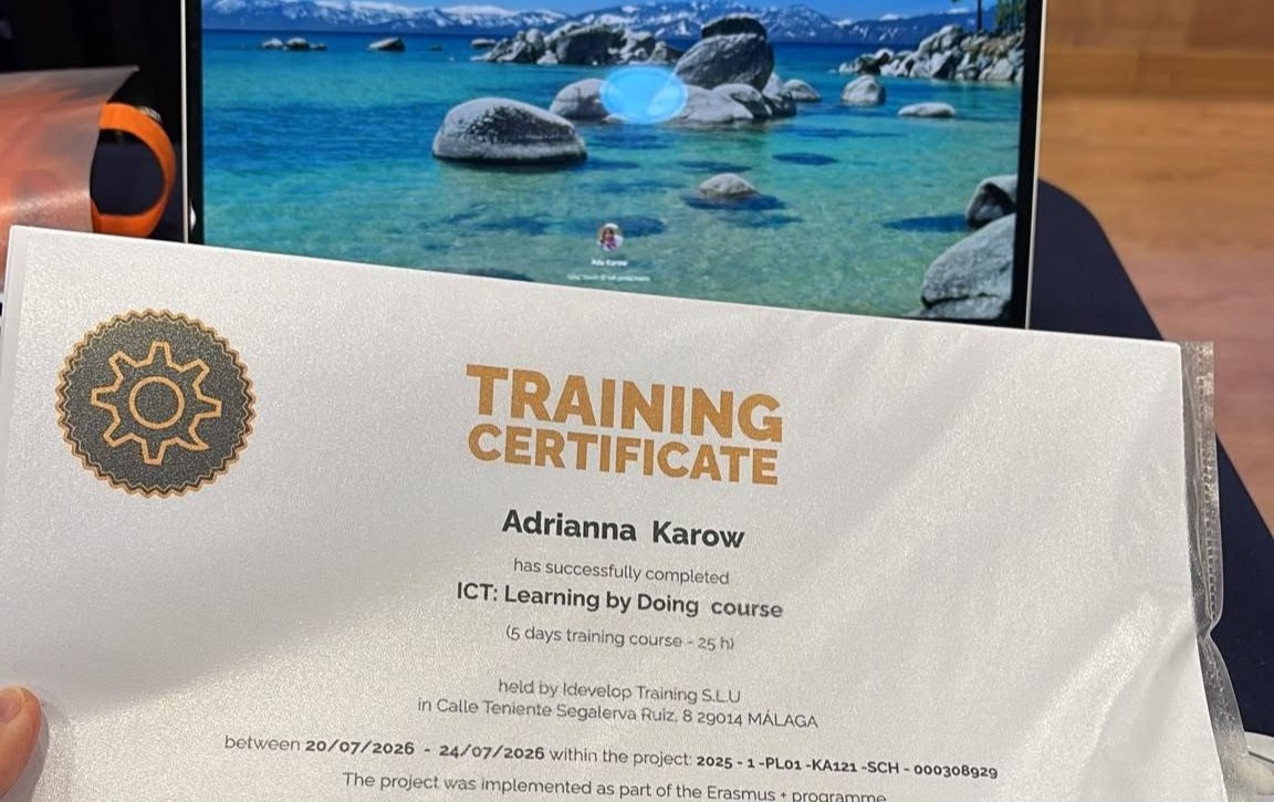 Zdjęcie do Materiały po kursie Erasmus+ &bdquo;ICT: Learning by Doing&rdquo;