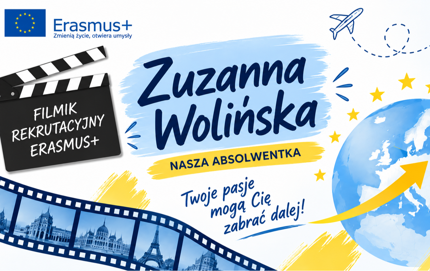 Zdjęcie do Autoprezentacja na Erasmusa - Zuzia Wolińska